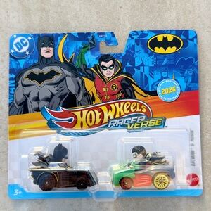 Mattel Hot Wheels Batman & Robin Racer Set